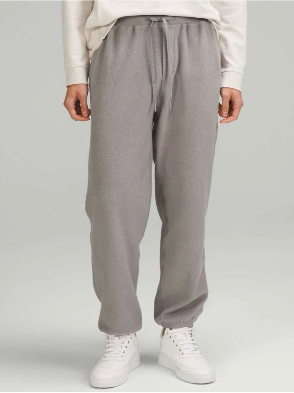 Lululemon Men's Polar Fleece Jogger in Gull Grey: Size Medium